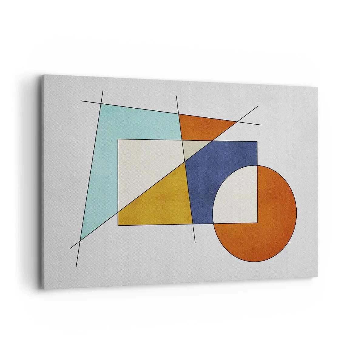 Obraz na plátne - Abstrakcia: modernistická zábava - 120x80 cm