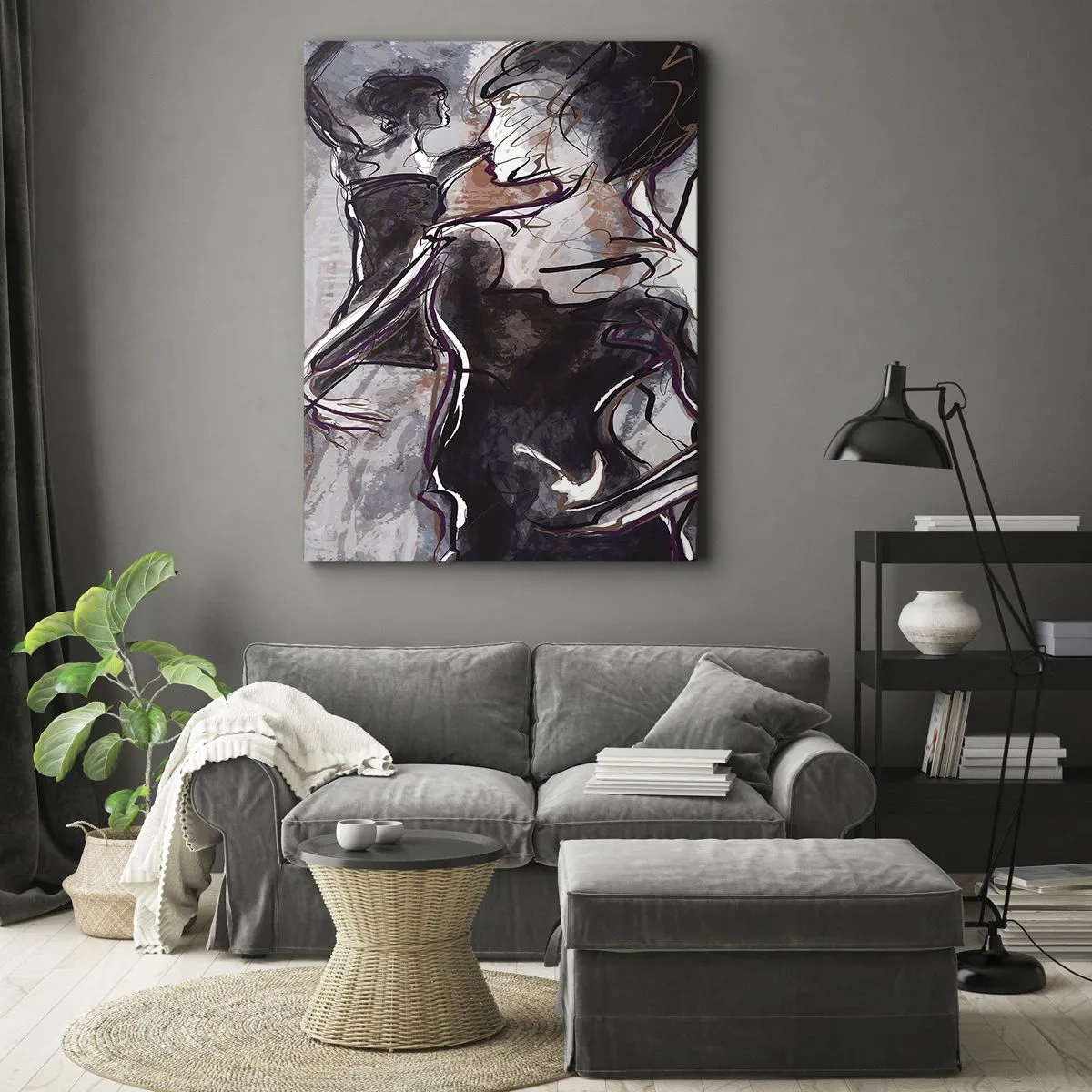 Obraz na plátne - Rozplynúť sa v hudbe - 50x70 cm