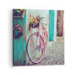 Obraz na plátne - Hneď sa vrátim - 70x70 cm