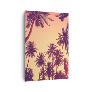 Obraz na plátne - Tropická variácia - 70x100 cm