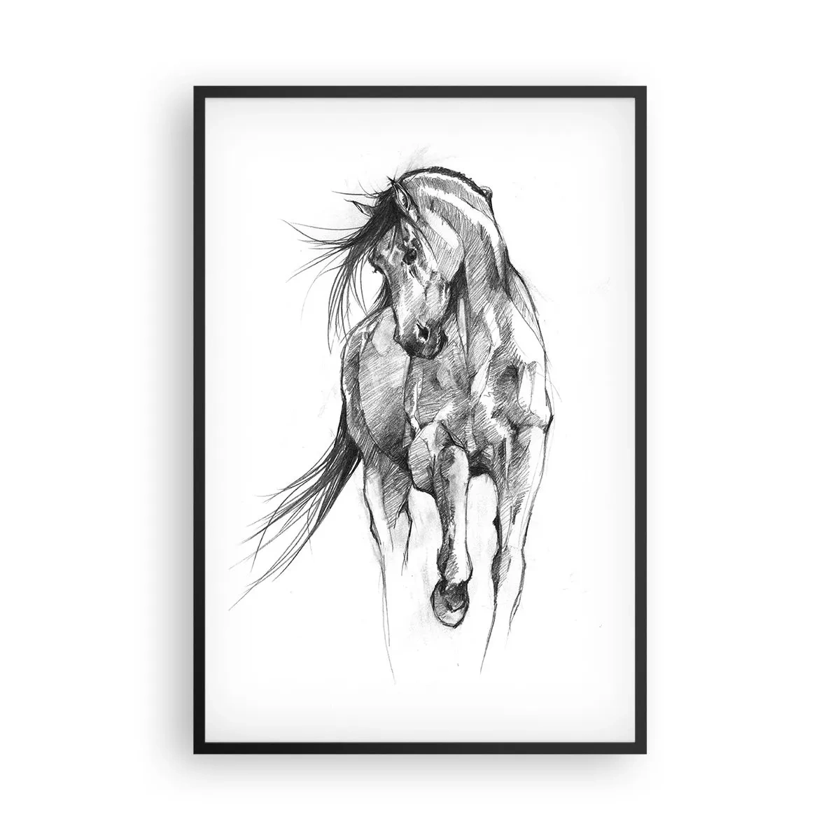 Plagát v čiernom ráme - V ladnom kluse - 61x91 cm