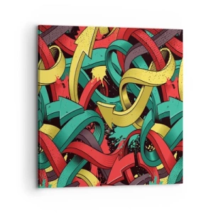 Obraz na plátne - Kadiaľ do cieľa? - 70x70 cm