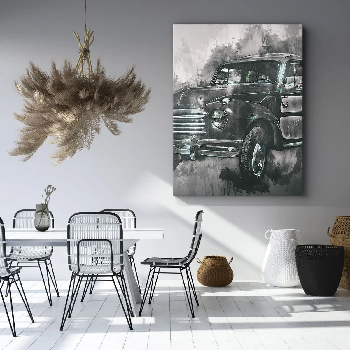 Obraz na plátne - Ctený predok - 50x70 cm