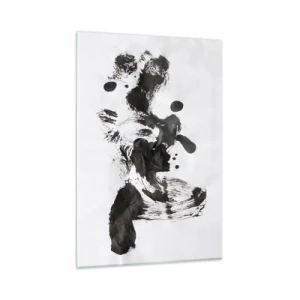 Obraz na skle - Metóda v šialenstve? - 80x120 cm
