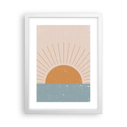 Plagát v bielom ráme - Každodenný zázrak - 30x40 cm