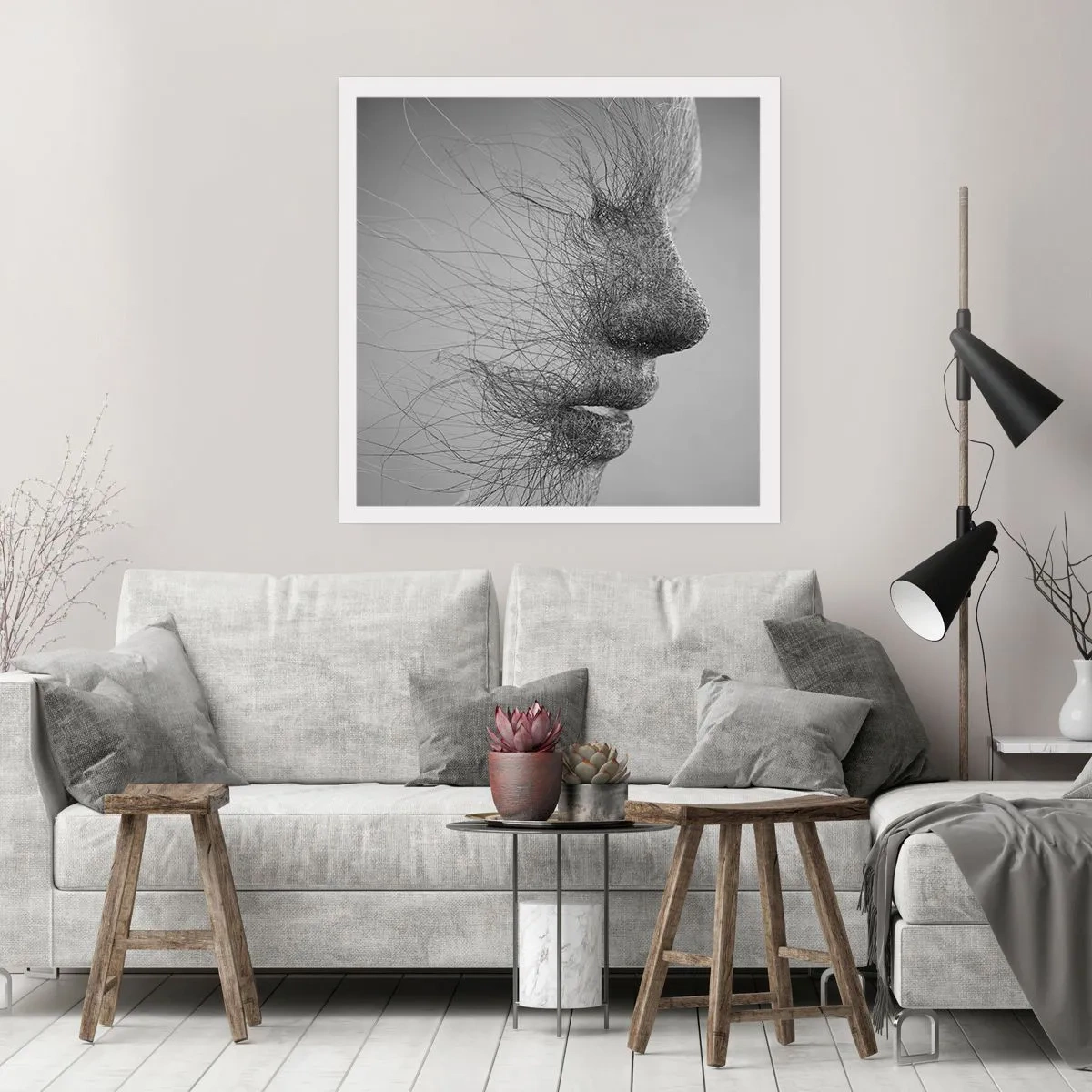 Plagát - Duch vetra - 50x50 cm