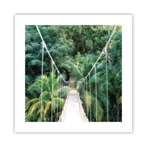 Plagát - Welcome to the jungle! - 40x40 cm