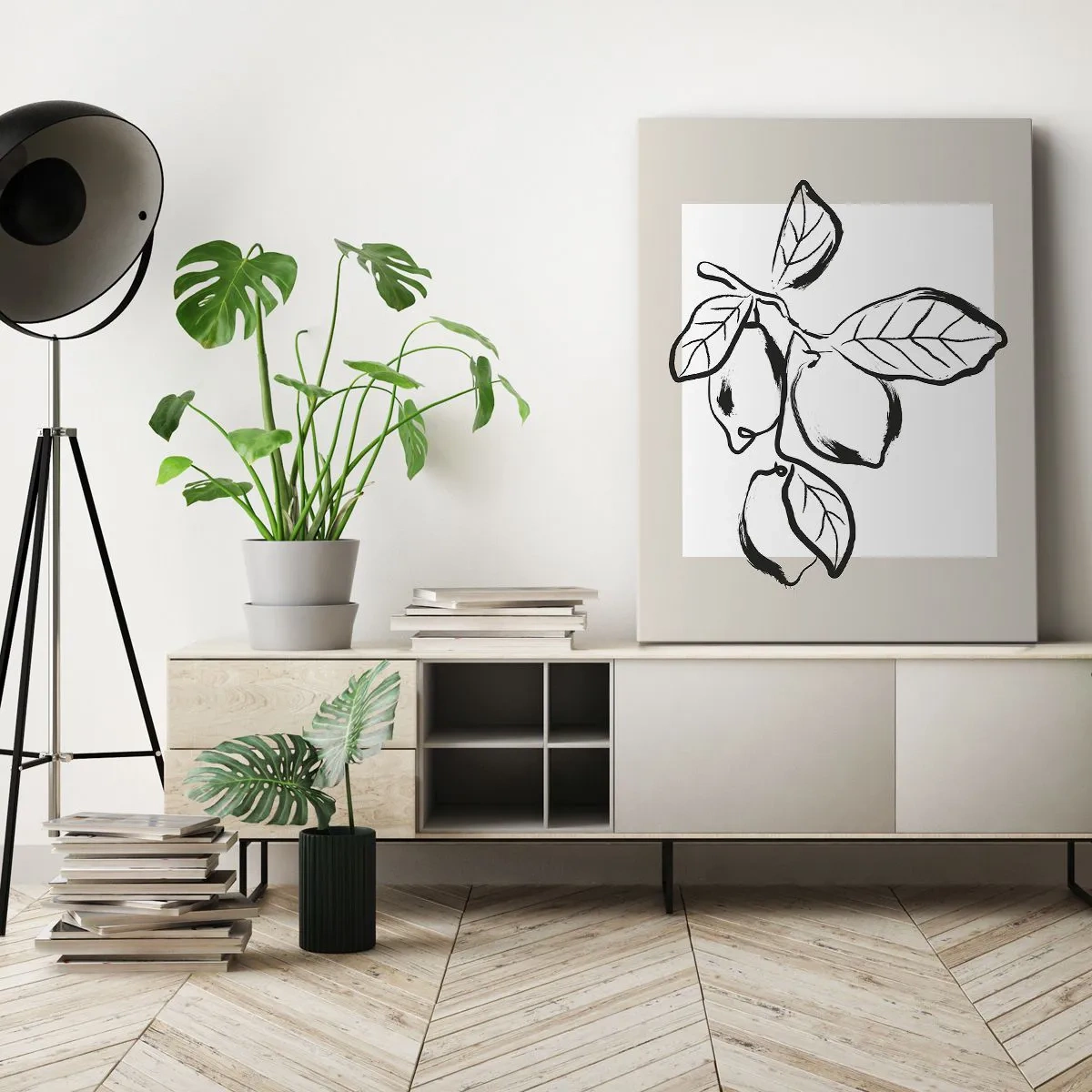 Obraz na plátne - Kde citrón dozrieva… - 50x70 cm
