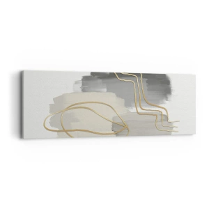 Obraz na plátne - Trvanie a pohyb - 90x30 cm