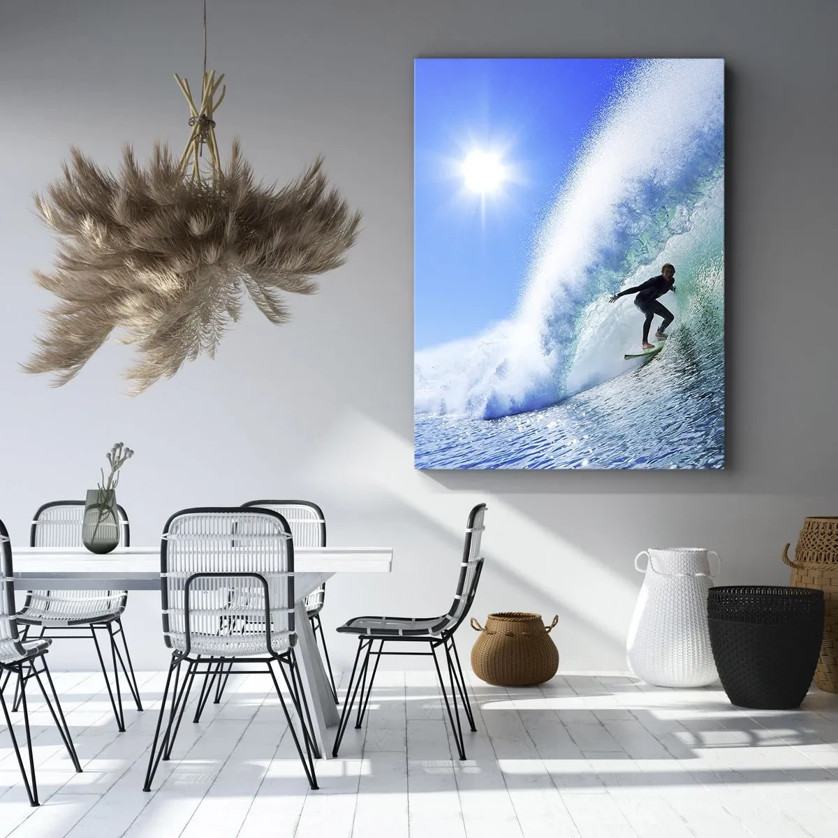 Obraz na plátne - Cez veľký blankyt - 50x70 cm