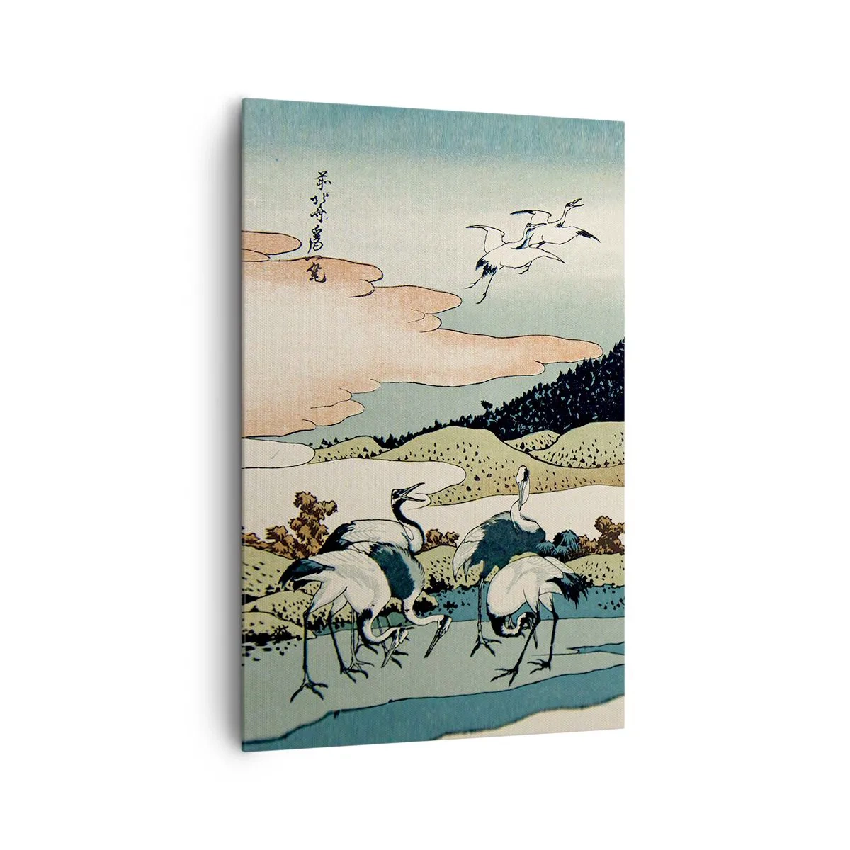 Obraz na plátne - V japonskom duchu - 80x120 cm