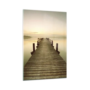 Obraz na skle - Úsvit, svitanie, svetlo - 80x120 cm