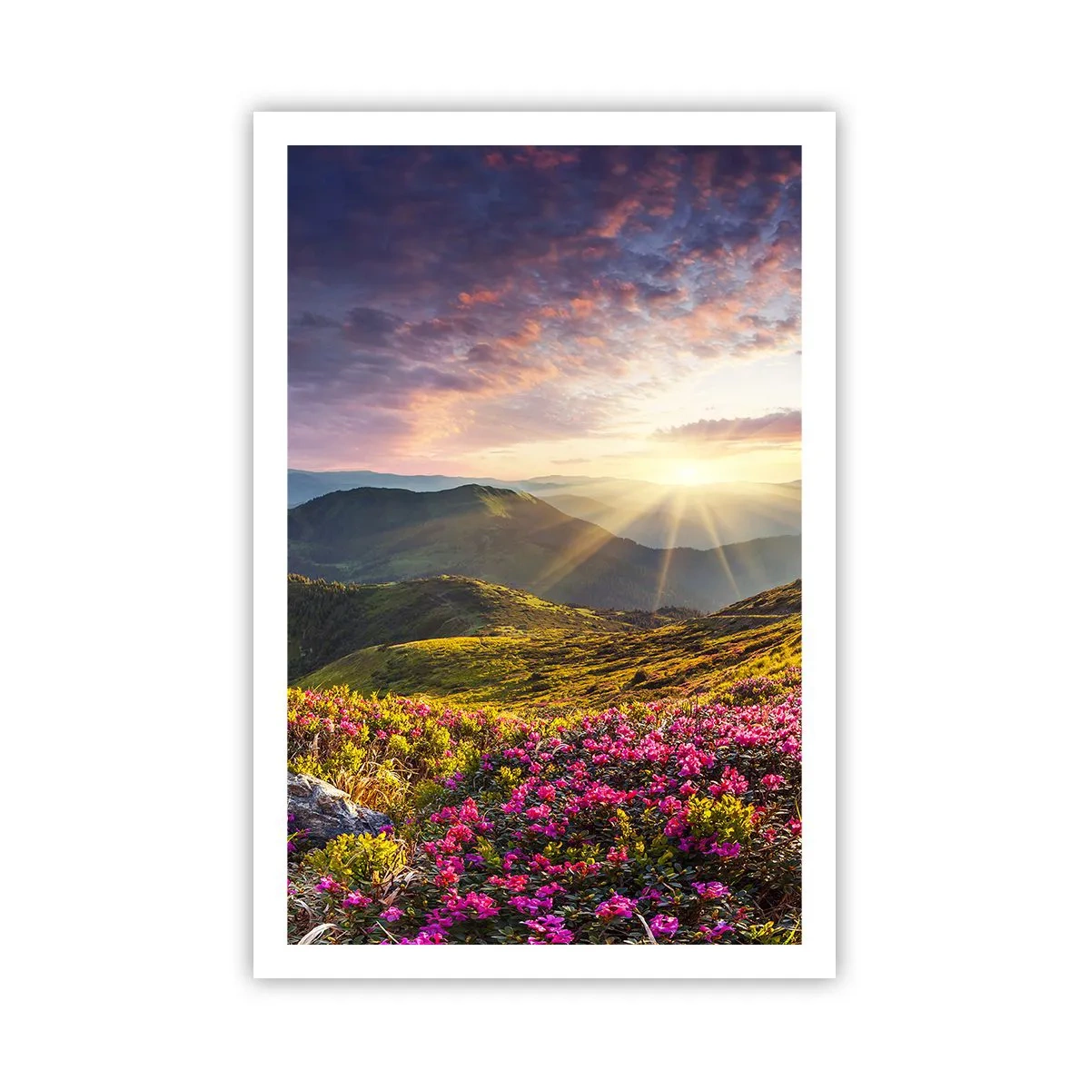 Plagát - Sviežosť horského rána - 61x91 cm