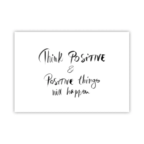 Plagát - Ako žiť? - 100x70 cm