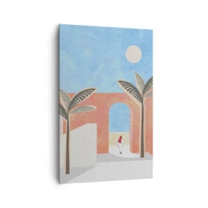 Obraz na plátne - Arabský deň - 80x120 cm