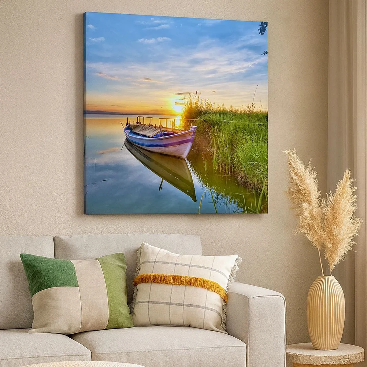 Obraz na plátne - Zátoka splnených snov - 30x30 cm