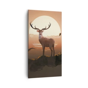 Obraz na plátne - Táto noc sa nepodobá iným - 55x100 cm