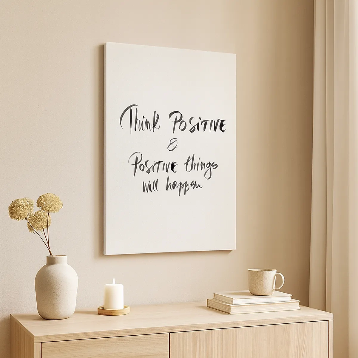 Obraz na plátne - Ako žiť? - 50x70 cm