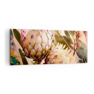 Obraz na plátne - Nežne objaté - 100x40 cm