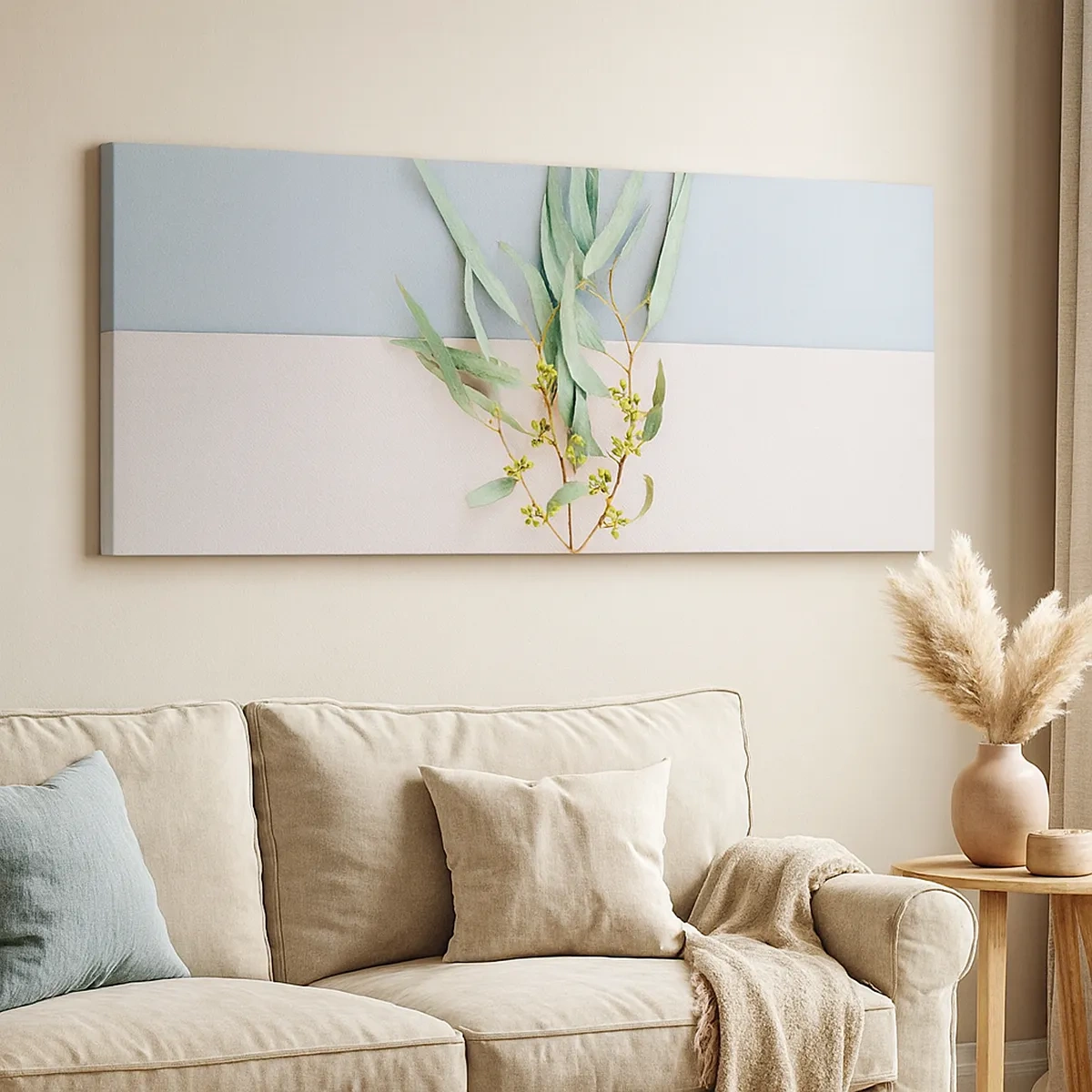 Obraz na plátne - Pastelová jemnosť - 30x30 cm