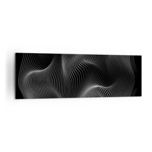 Obraz na plátne - Tanec svetla v priestore - 160x50 cm
