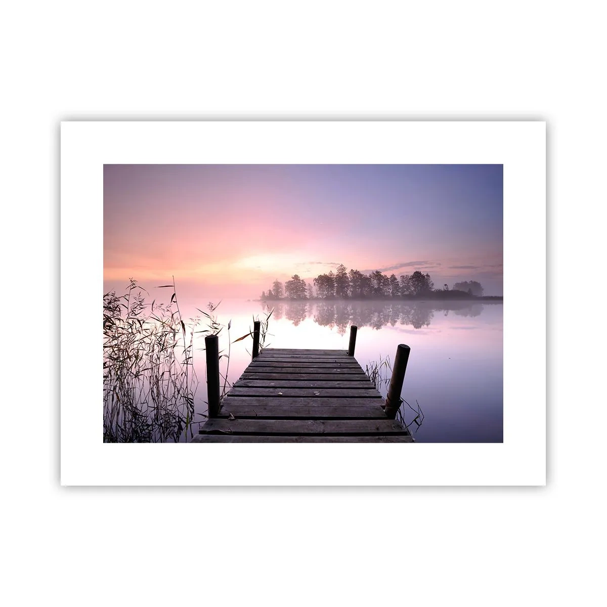 Plagát - Z ľaliovej hmly… - 40x30 cm