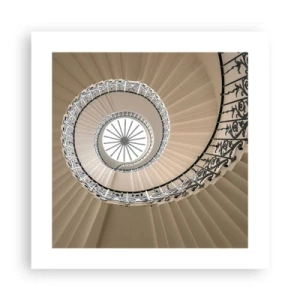 Plagát - Vnútri mušle - 40x40 cm