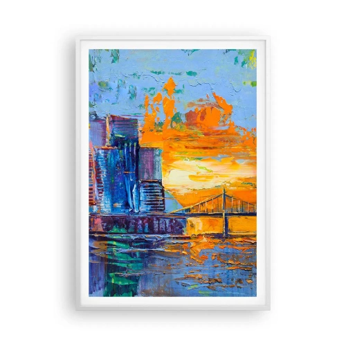 Plagát v bielom ráme - Kultúra a príroda - 70x100 cm