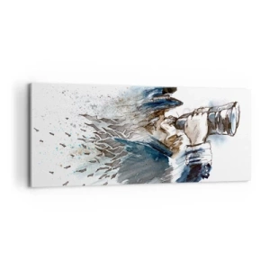 Obraz na plátne - Desať na Beaufortovej stupnici! - 100x40 cm