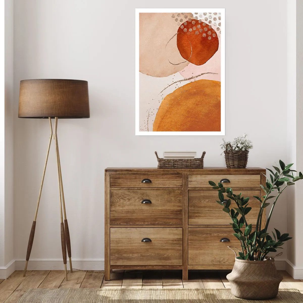 Plagát - Zaoblenie a pohyb - 61x91 cm