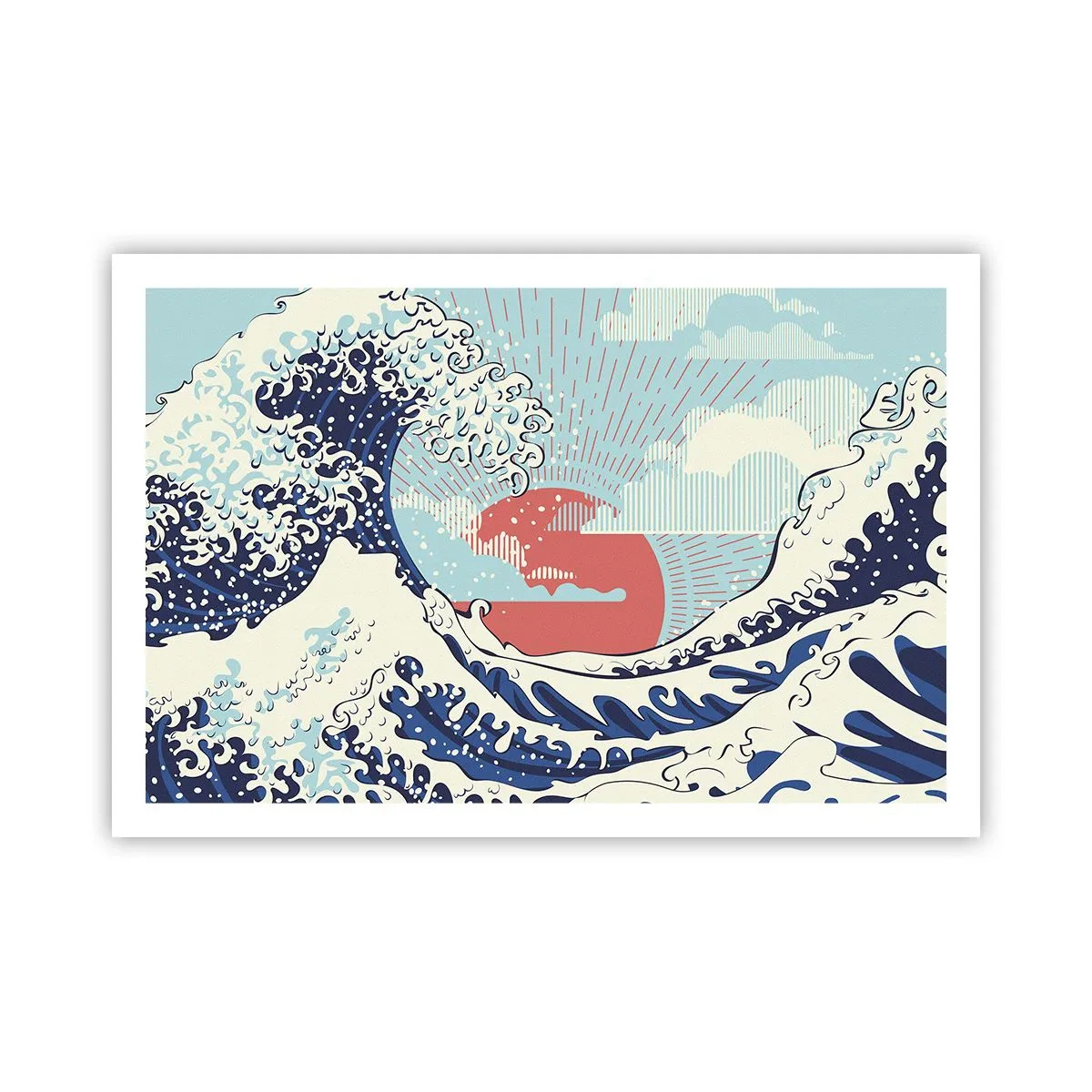 Plagát - Z japonských inšpirácií - 91x61 cm
