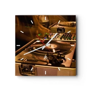 Nástenné hodiny - Cítiš tú silu? - 40x40 cm