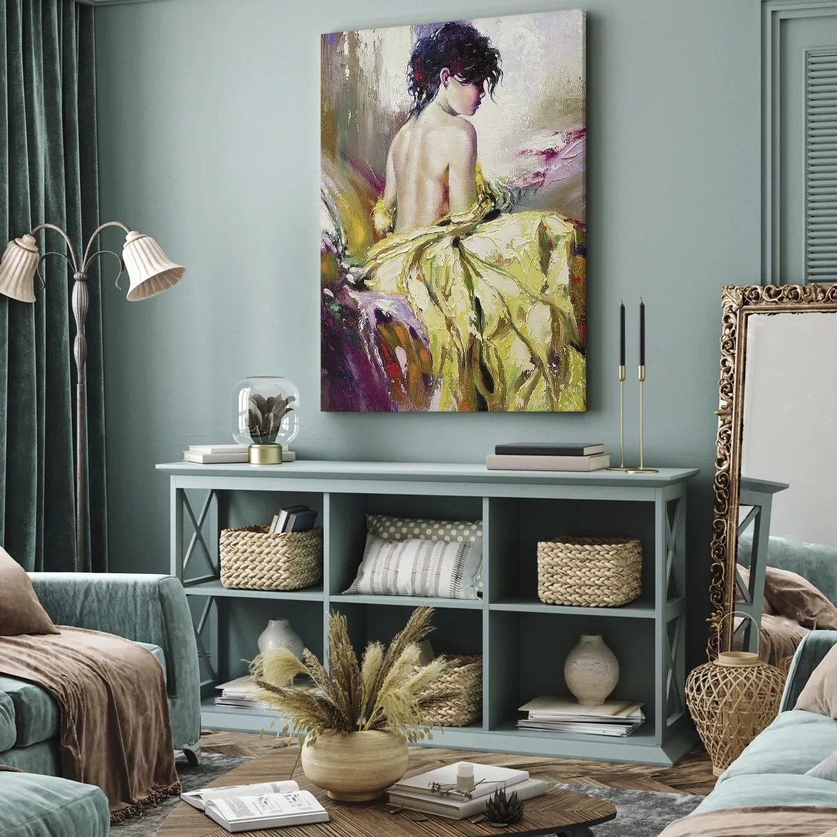 Obraz na plátne - Medzi ústami a okrajom pohára - 50x70 cm