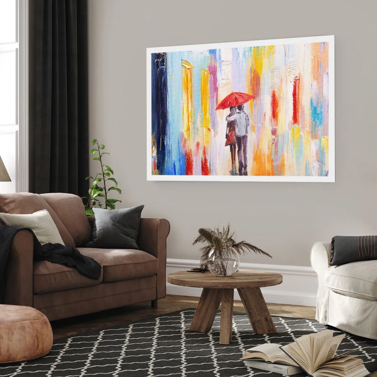 Plagát - Nech prší ďalej - 91x61 cm