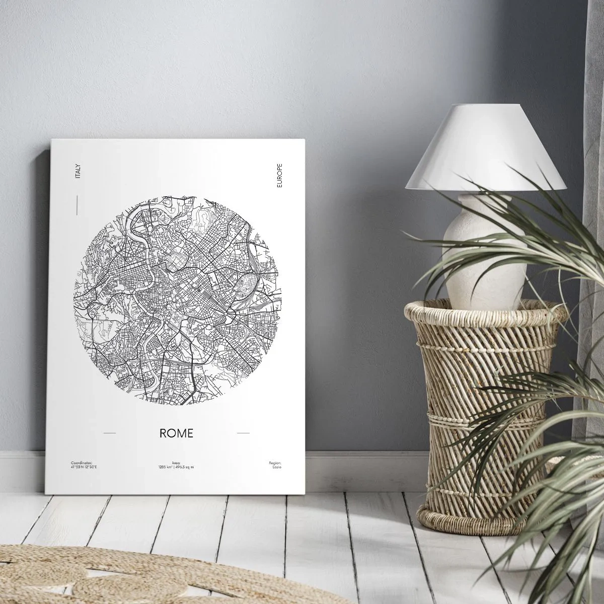 Obraz na plátne - Anatómia Ríma - 70x100 cm