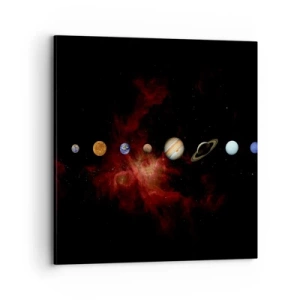 Obraz na plátne - Naša štvrť - 70x70 cm