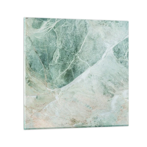 Obraz na skle - Vznešený chlad kameňa - 60x60 cm