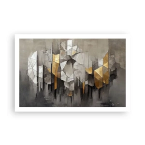 Plagát - Kompozícia z ľadu a svetla - 91x61 cm