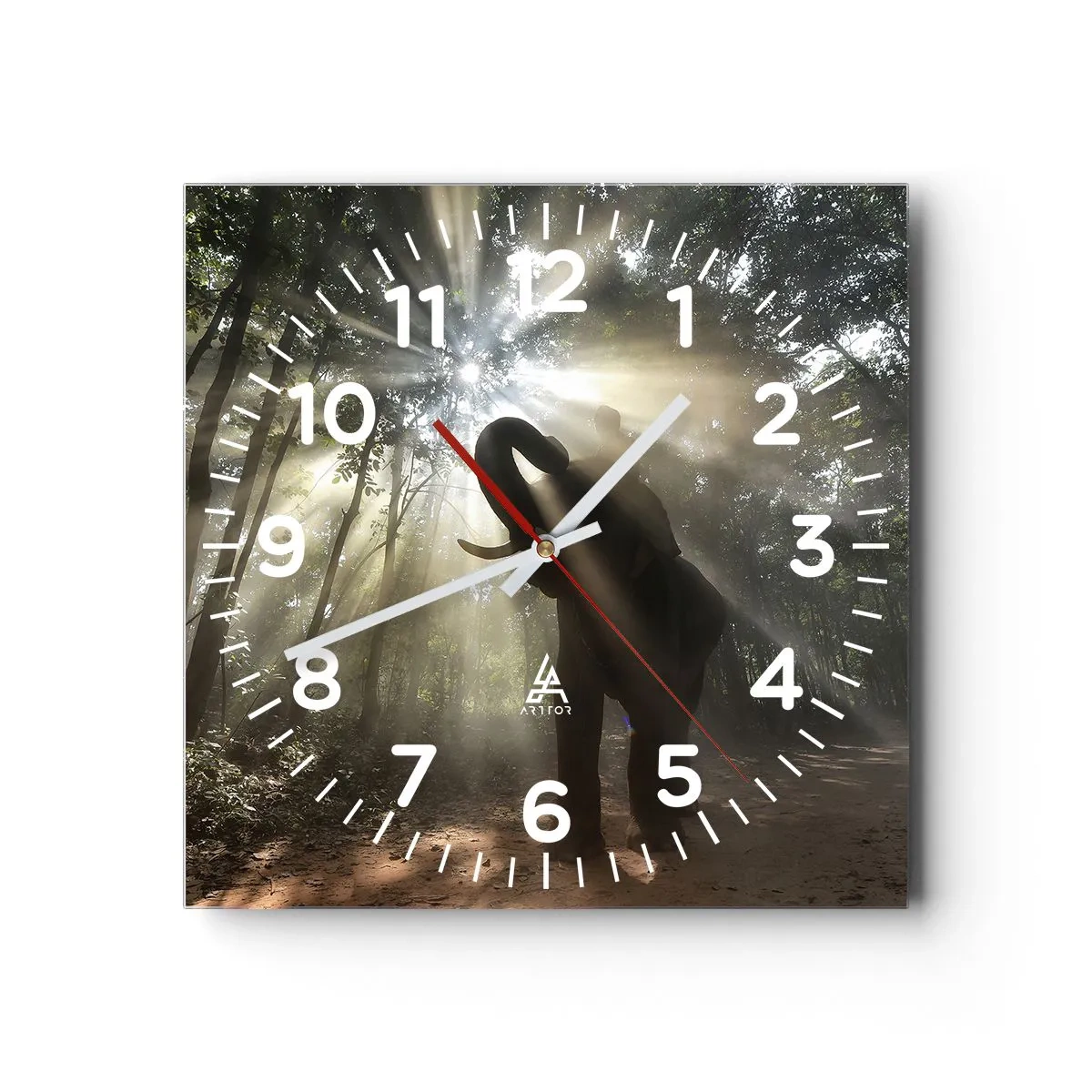 Nástenné hodiny - Pod šťastnou hviezdou - 30x30 cm