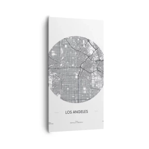 Obraz na plátne - Anatómia Los Angelesu - 65x120 cm