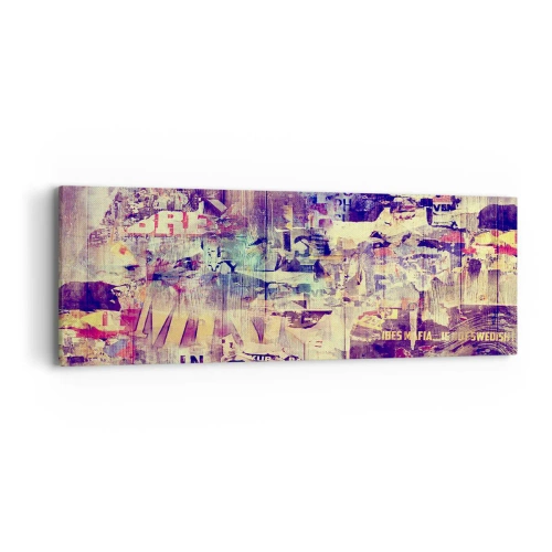 Obraz na plátne - A toto zostane - 90x30 cm
