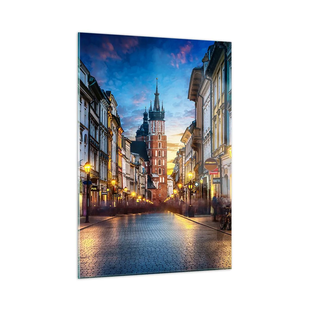 Obraz na skle - Krakovský pôvab - 50x70 cm