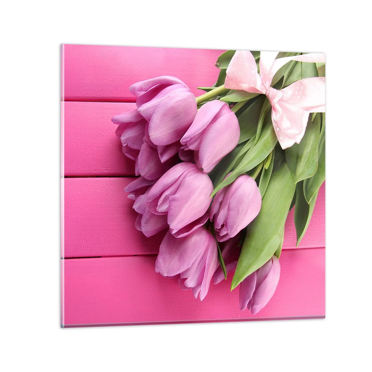 Obraz na skle - Práve pre teba - 50x50 cm