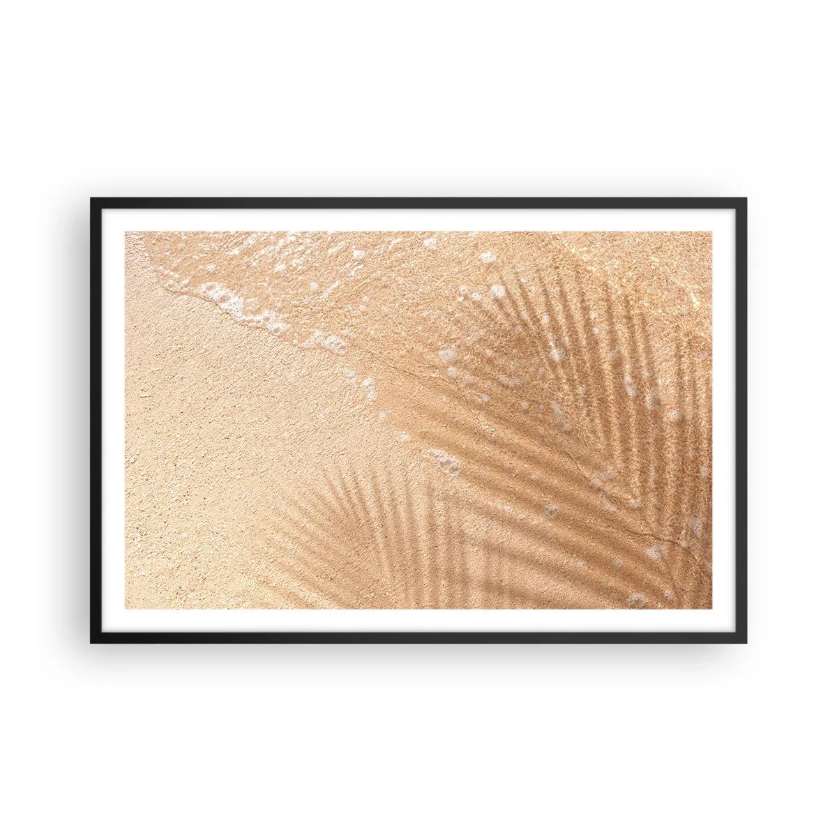 Plagát v čiernom ráme - Tieň horúceho leta - 91x61 cm