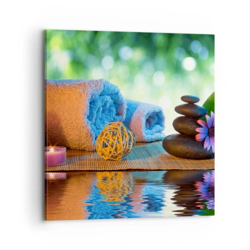 Obraz na plátne - Čas pre telo - 70x70 cm