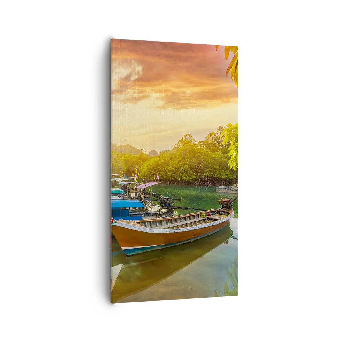 Obraz na plátne - Pred rušným dňom - 65x120 cm