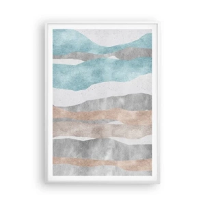 Plagát v bielom ráme - Štúdia blízkosti - 70x100 cm