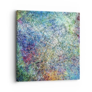 Obraz na plátne - To nie je tak jednoduché - 40x40 cm
