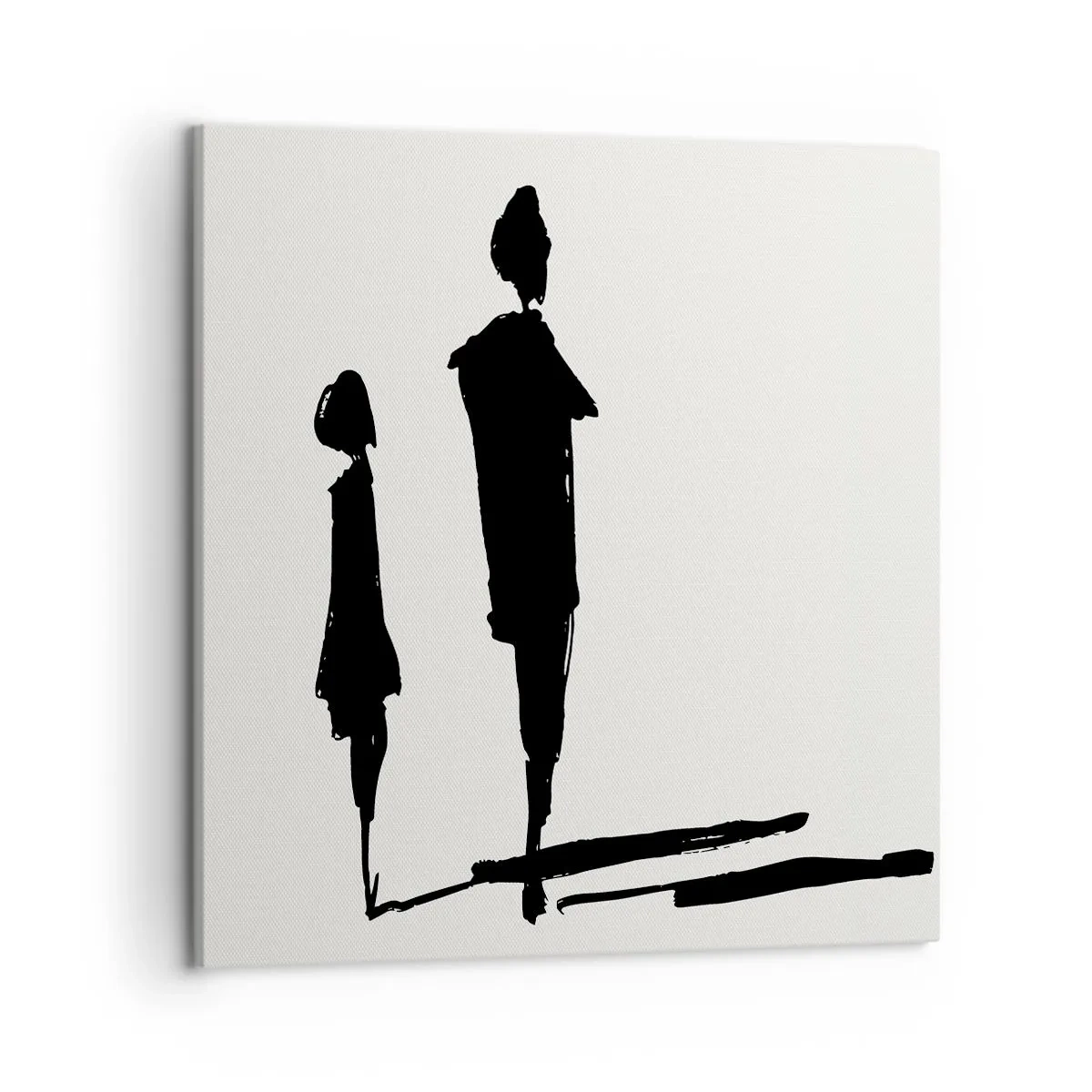 Obraz na plátne - Určite spolu? - 50x50 cm