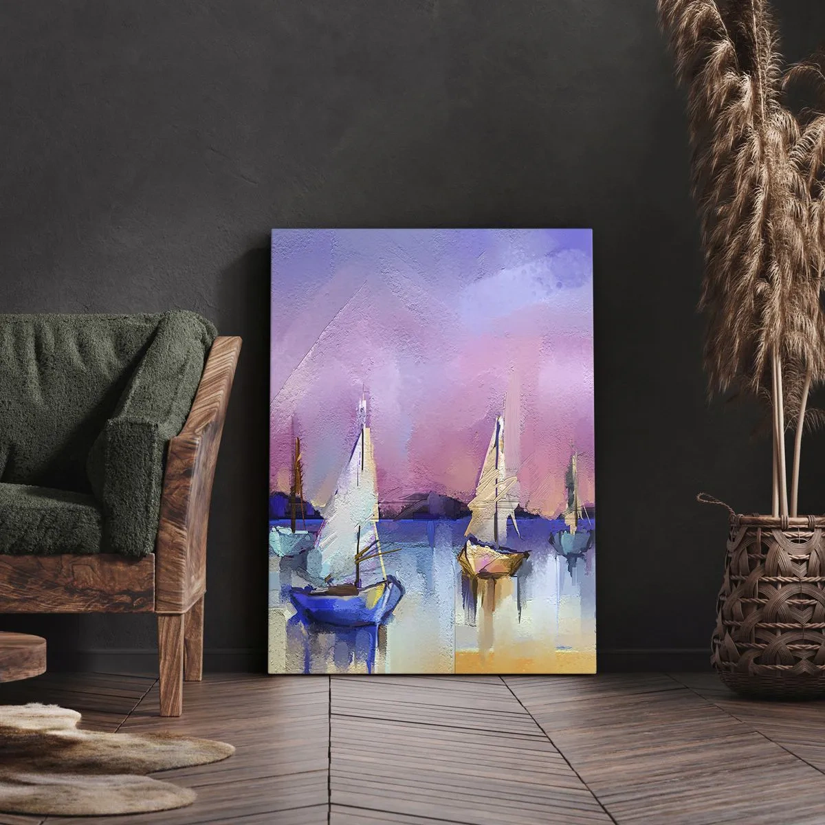 Obraz na plátne - Smer: široká voda - 50x70 cm